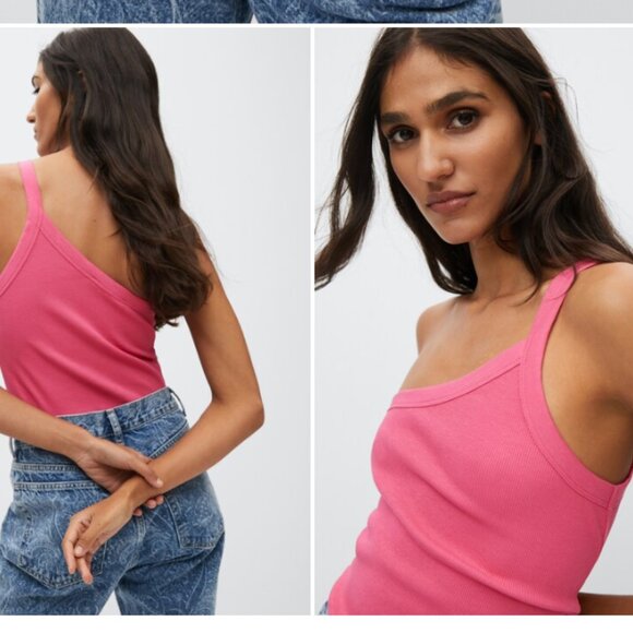 Mango Asymmetric Design Top - Picture 3 of 4